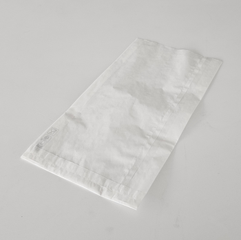 Sac à croissants Kraft blanc 18 + 6.5 x 36 cm - carton de 1000 unités
