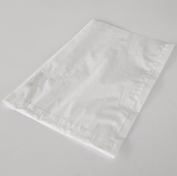 Sac à croissants Kraft blanc 25 + 6.5 x 34 cm - carton de 500 unités