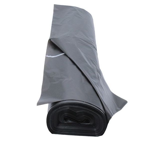 Sac poubelle noir ECO 130 litres 50 x 16+16 x 116 cm - Carton de 100 unités