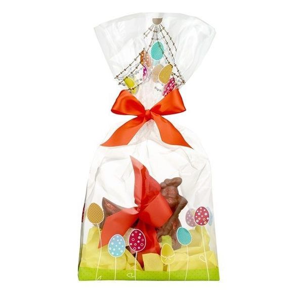 Sachet soufflet pour moulage (PÂQUES) 230 + (2x55) x 570 mm - carton de 50 unités