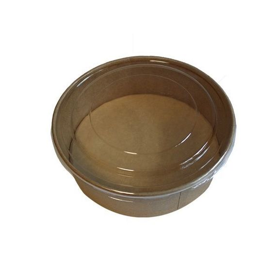 Boîte à salade en carton KRAFT 250 ml - carton de 500 unités