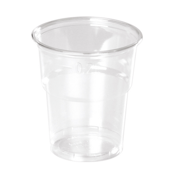 Pot APET transparent 20/25 cl - Carton de 1250 unités