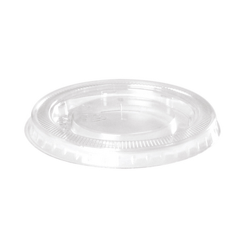 Couvercle plat avec croisillon en APET transparent 7.8 cm - Carton de 1250 unités