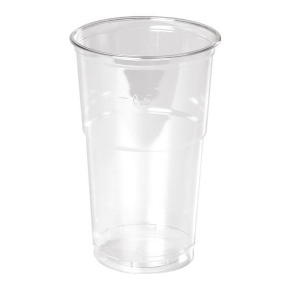 Pot APET transparent 50/65 cl - Paquet de 50 unités