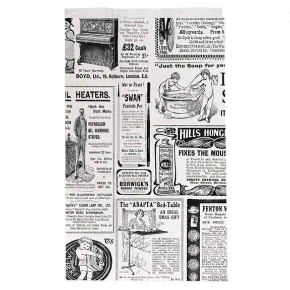 Sac burger TIMES 14 + 7 x 22 cm - pack de 500 unités