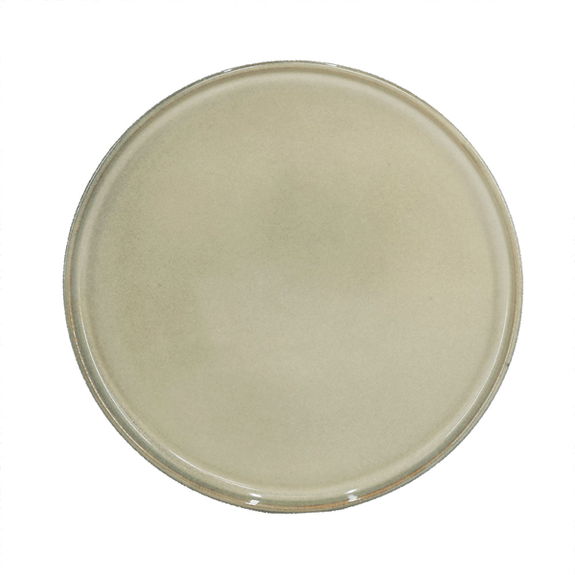 Assiette plate ronde STONEWARE BEIGE 26.5 x 2.3 cm- 24 unités (4 paquet de 6 unités)