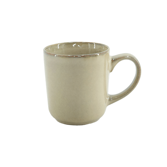 Tasse 390 ml STONEWARE BEIGE 9 x 10 cm- 30 unités (5 paquet de 6 unités)