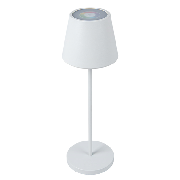 Lampe de table LED sans fil  intérieure et extérieure Blanc mat 11 x 35 cm - Vendu à l'unité