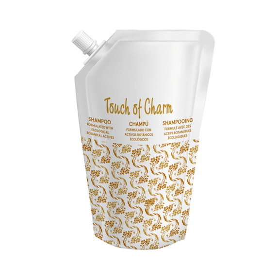 Recharge pour Shampooing en flacon pompe Touch of charm - 1000ml - Carton de 10 unités