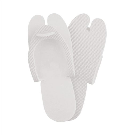 Chausson blanc en EVA 28.5x11cm - Carton de 100 paires