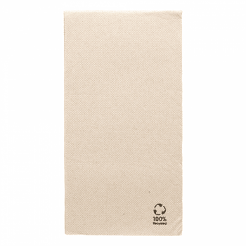 Serviette Double Point® 30x40cm pliage 1/6 Beige FEEL GREEN - 28 cartons de 1800 unités