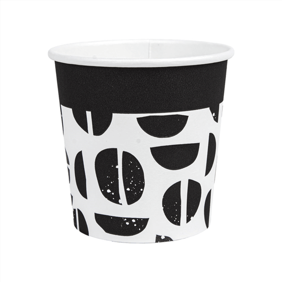 Gobelet en carton GRAINS DE CAFE 12 cl pour boissons chaudes et froides - carton de 1000 unités