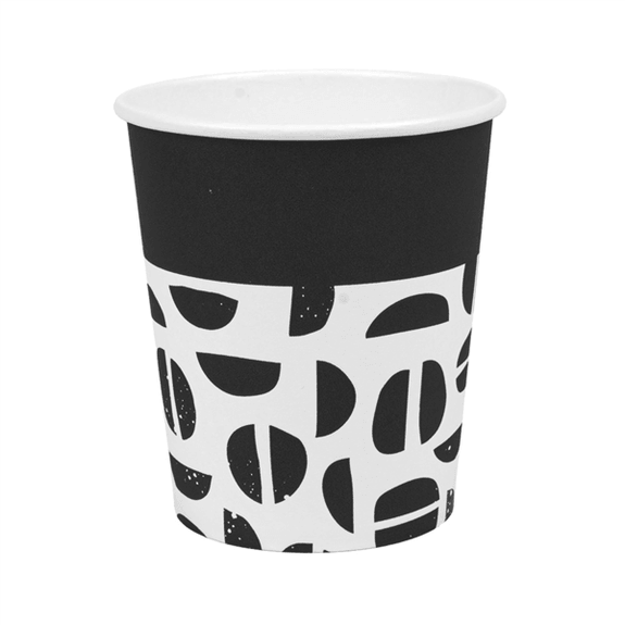 Gobelet en carton GRAINS DE CAFE 18 cl pour boissons chaudes et froides - paquet de 50 unités