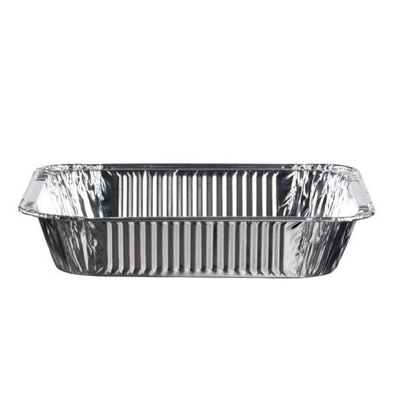Plat en aluminium Gastro GN 1/2 - 3600 cc - 32.2x26.2x6(h)cm - 100 unités