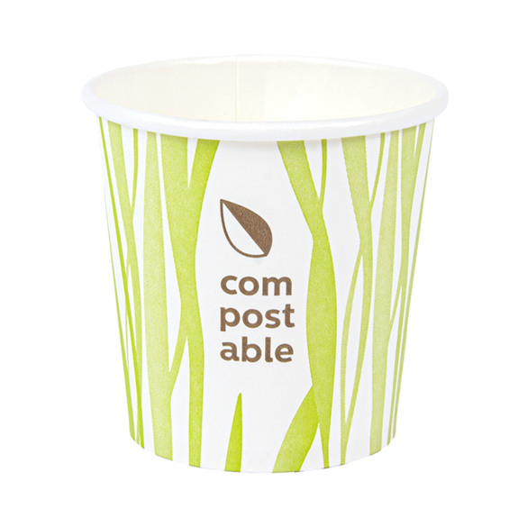Gobelet en carton compostable GRASS 12 cl pour boissons chaudes et froides - carton de 1000 unités