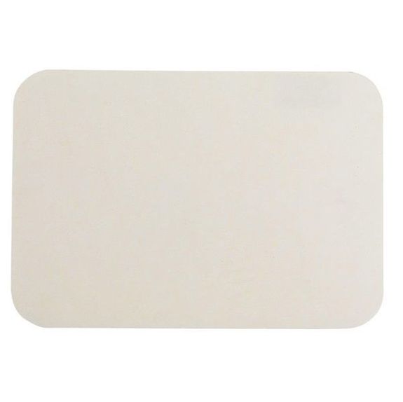 Couvercle pour barquette en aluminium bord droit 850 cc -19.4x13cm - 1000 unités