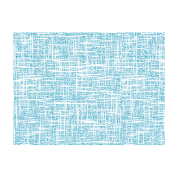 Set de table 30 x 40 cm Spunbond texture imprimée TURQUOISE - carton de 800 unités