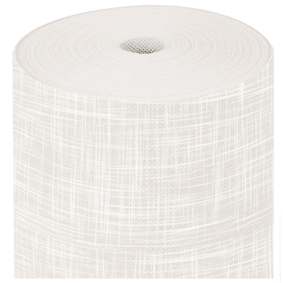 Nappe Spunbond texture imprimée IVOIRE - rouleau de 1.20 x 50.40 m prédécoupé tous les 120 cm