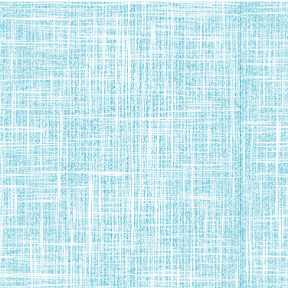 Nappe pliée Spunbond texture imprimée 120 x 120 cm TURQUOISE - carton de 200 unités