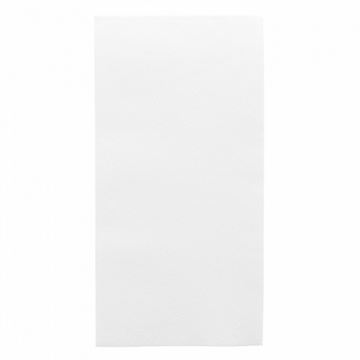 Serviette Soft voie sèche 40x40 cm BLANCHE 45g/m² pliage 1/8 - paquet de 25 unités