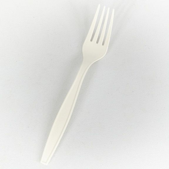 Fourchette en amidon de maïs 17.5 cm - paquet de 50 unités