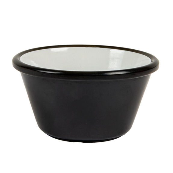 Ramequin en mélamine noir 60 ml - 6.4 x 3.5 cm - Pack de 24