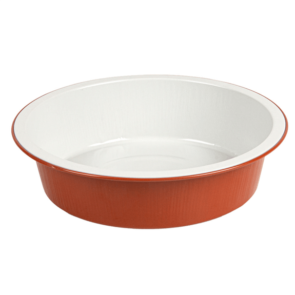 Ramequin laqué cuivre en aluminium 17.4 x 4.3 cm - 718 ml - Pack de 50 unités