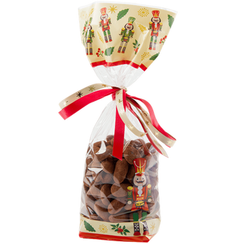 Sachet avec fond carton CASSE-NOISETTE 140 x 305 mm - carton de 1000 unités