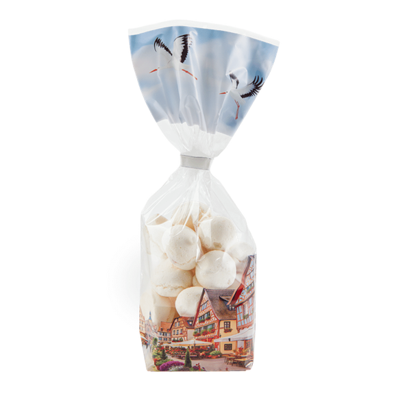 Sachet avec fond carton ALSACE 120 x 275 mm - carton de 1000 unités