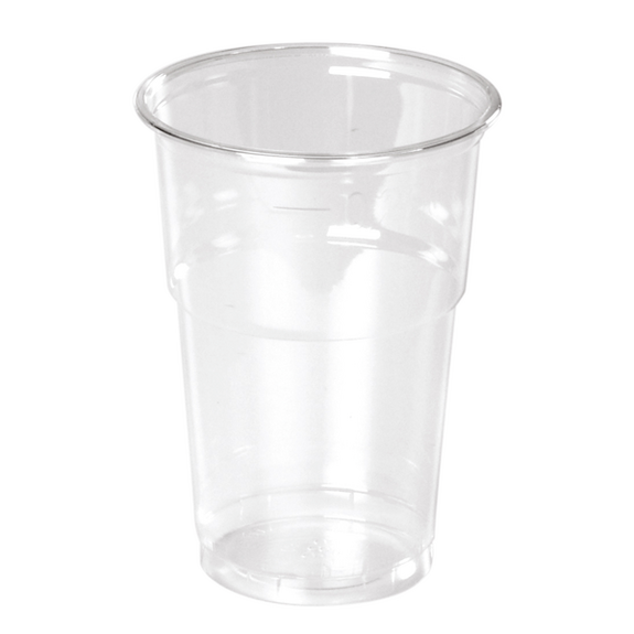 Pot RPET transparent 25/30 cl - paquet de 50 unités