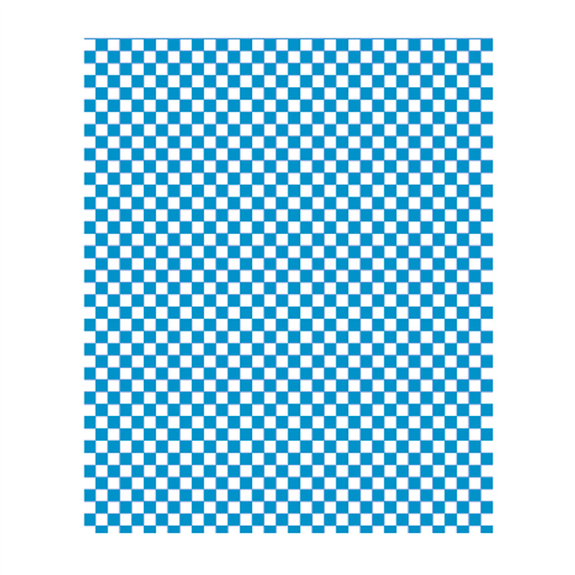 Feuille ingraissable Damier bleu 28 x 34 cm - pack de 1000 feuilles