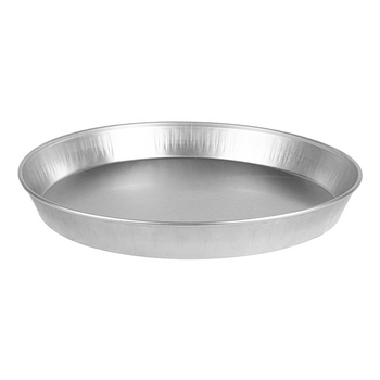 Récipient semi-rigide en aluminium réutilisable 40 cm - Carton de 30 unités