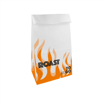 Sac  pour poulet rôti 20 + 7 x 35 cm - pack de 500 unités