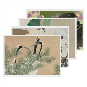 Set de table 31x43cm ASIE - Carton de 2000 unités - Assortiment de 4 modèles