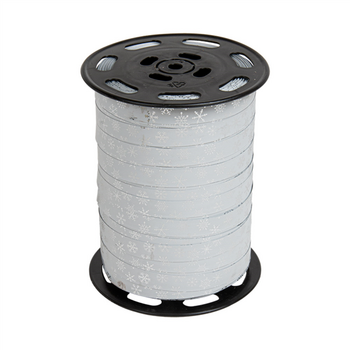 Bolduc miroir SNOW ARGENT 10 mm x 225 m - Vendu à l'unité