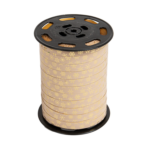 Bolduc miroir SNOW OR 10 mm x 225 m - Vendu à l'unité