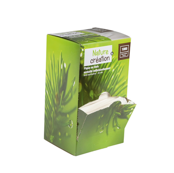 Pique en bois 2 pointes 6.5 cm emballés individuellement - 12 paquets de 1000 unités