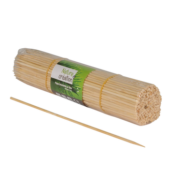 Pique à brochettes en bois 18 cm - 100 pack de 100 unités