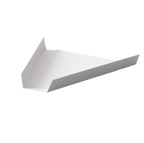Support triangulaire pour tarte et pizza en carton BLANC - 19 x 17 x 2 cm - carton de 250 unités