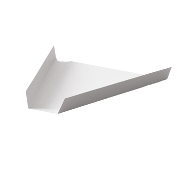 Support triangulaire pour tarte et pizza en carton BLANC - 19 x 17 x 2 cm - carton de 250 unités