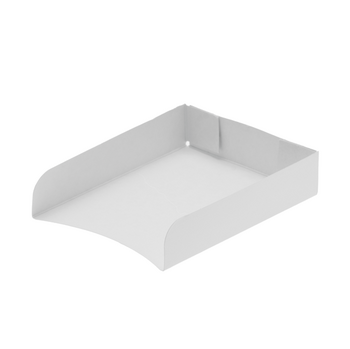 Part en carton pour gaufre en carton blanc 14 x 11 x 3 cm - carton de 400 unités