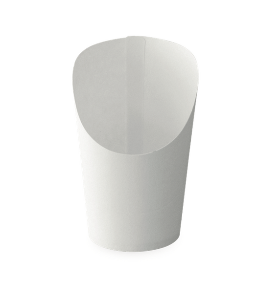 Pot Wrap blanc en carton 165 ml - carton de 1000 unités