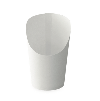 Pot Wrap blanc en carton 165 ml - carton de 1000 unités