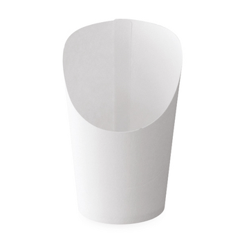 Pot Wrap blanc en carton 165 ml double pelliculage - carton de 1200 unités