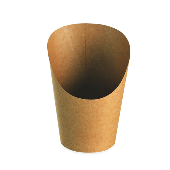 Pot Wrap kraft en carton 165 ml - carton de 1000 unités
