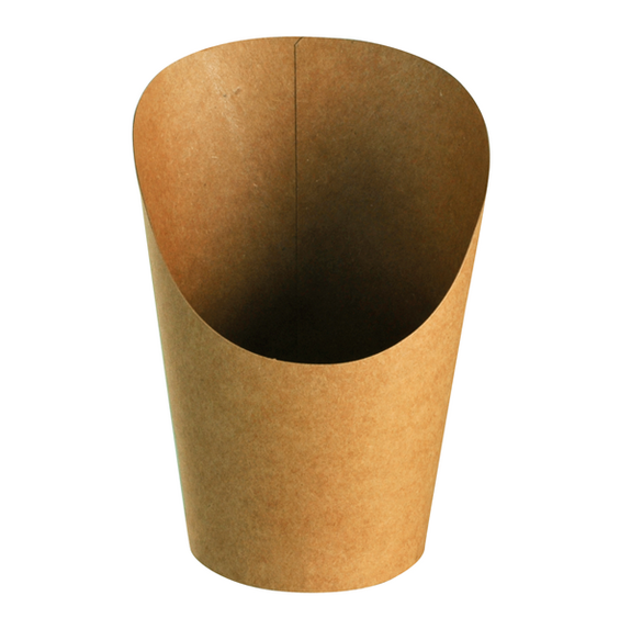 Pot Wrap kraft en carton 165 ml double pelliculage - carton de 1200 unités