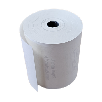 Rouleau de papier thermique - Bobine de 80 x 80 x 12 mm - Carton de 30 rouleaux