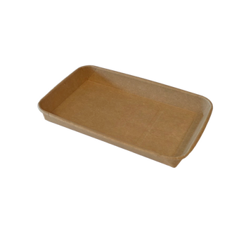 Barquette KRAFT pour sushi 22.2 x 13.8 x 2.4 cm - Carton de 600 unités