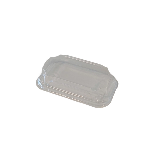 Couvercle en PET pour barquette KRAFT 13.9 x 8 cm - Carton de 1200 unités