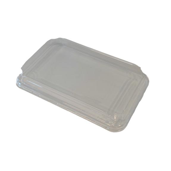 Couvercle en PET pour barquette KRAFT 24.4 x 15.5 - Carton de 400 unités